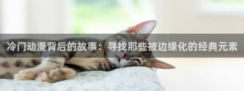 火狼动漫网在线观看动漫：冷门动漫背后的故事：寻找那些被边缘化的经典元素